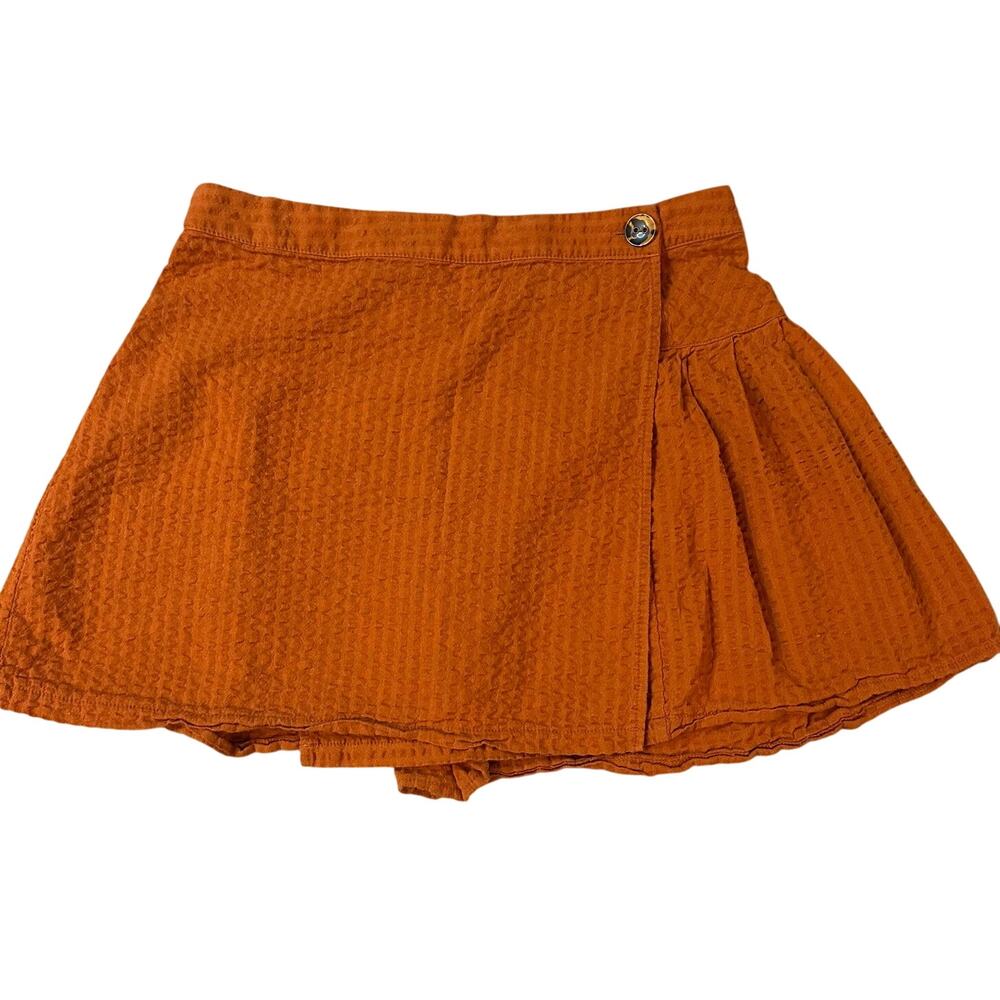 Urban Outfitters Pumpkin, Mini, Wrap Skirt- L